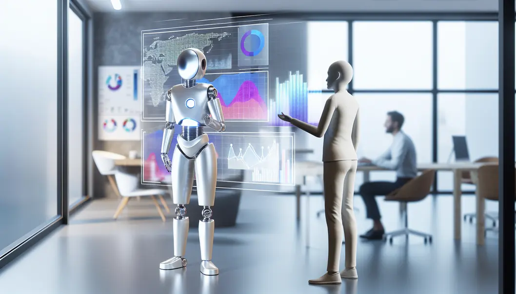 AI Agent hỗ trợ phân tích dữ liệu và tương tác với nhân sự.